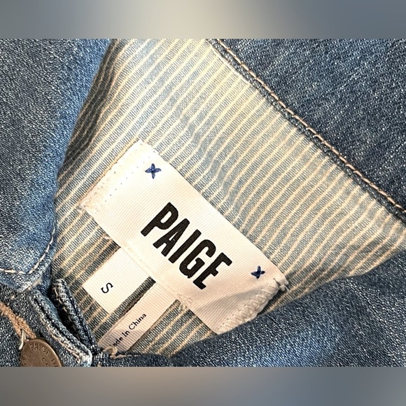 PAIGE - Colbie Denim Studded Denim Jacket in Freedom - Picture 7 of 13